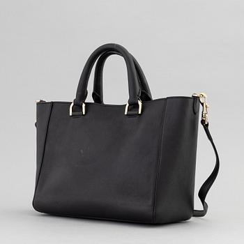 Mulberry, a black leather 'Willow' handbag.