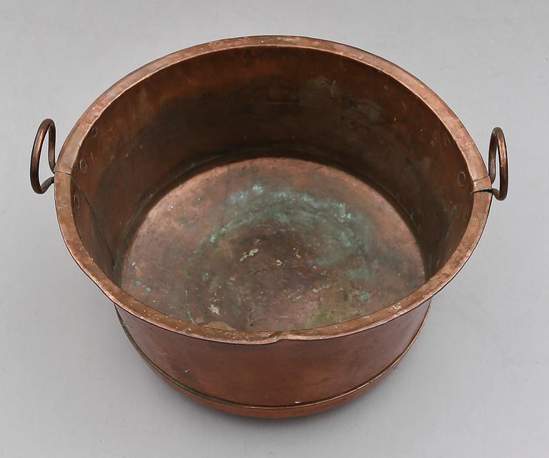 KITTEL, koppar, 1800-tal.