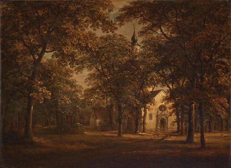 Carl Johan Fahlcrantz, Solna kyrka och kyrkby.