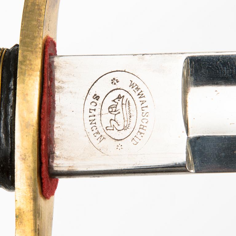 An Imperial Russian model 1841-65 officer's sabre.