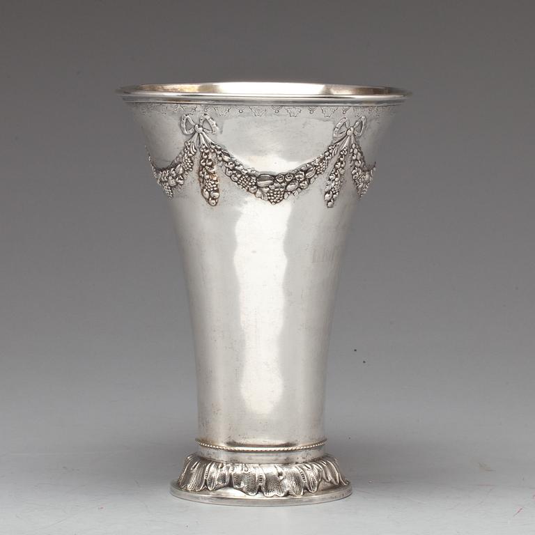 POKAL, silver, GAB, Stockholm,  1907. Vikt ca 640 g.