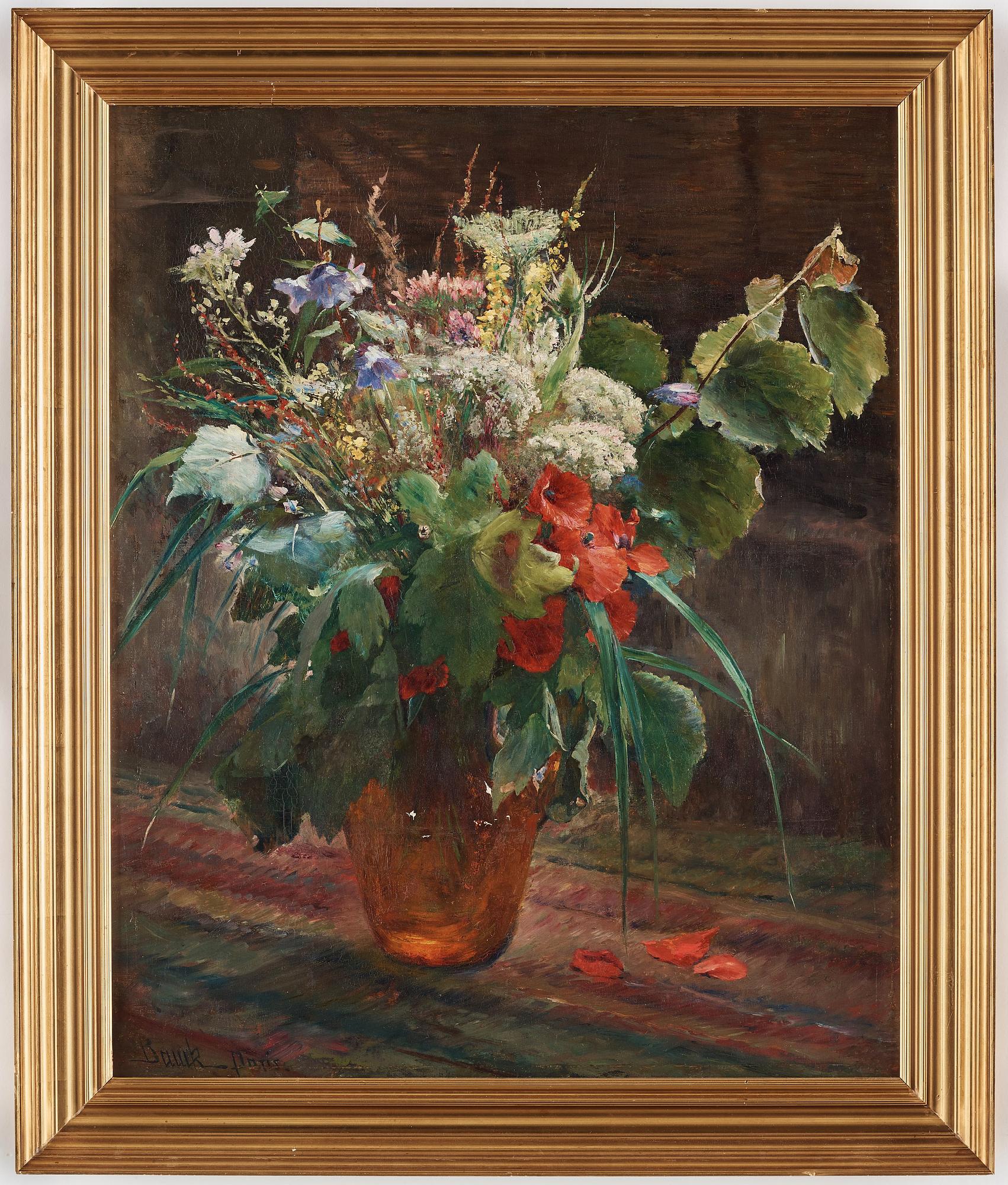 Jeanna Maria Charlotta Bauck, Wild flowers.