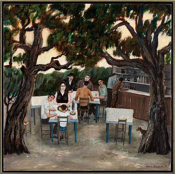 MARIA BOCZEWSKA, olja på duk, signerad och daterad -76.