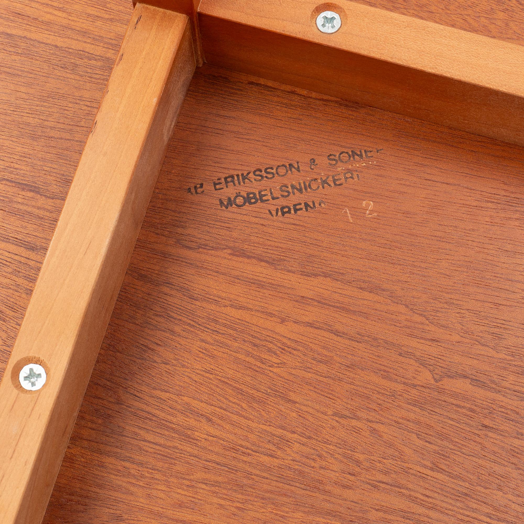 Josef Frank, a model B1058 table, Firma Svenskt Tenn, Sweden, post 1985.