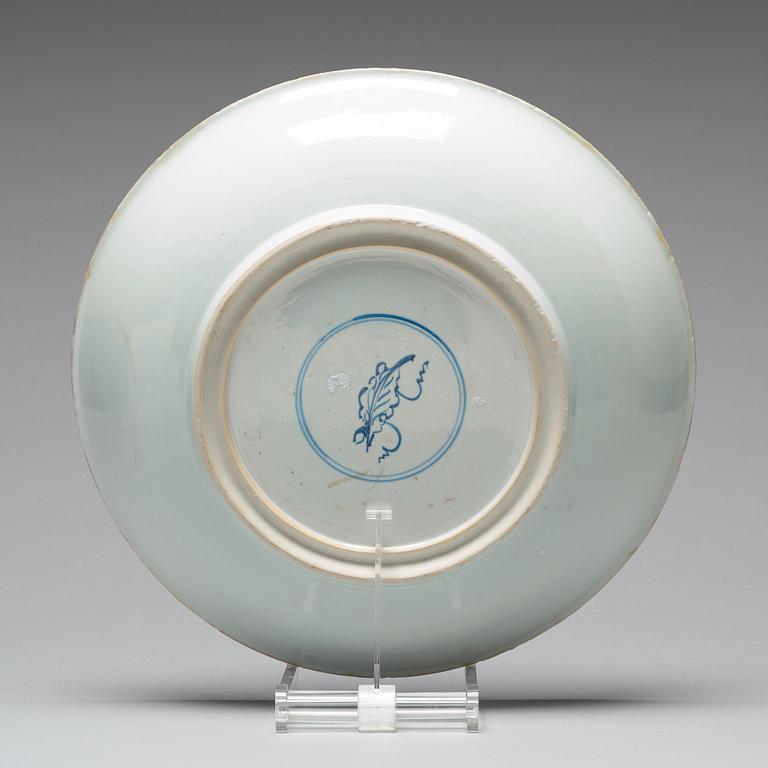 FAT, porslin. Qingdynastin, Kangxi (1662-1722).