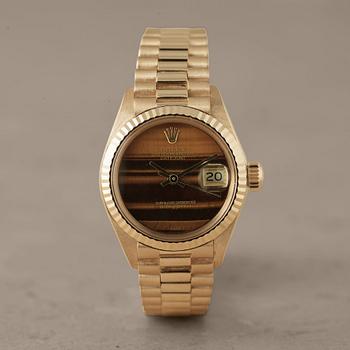 138. ROLEX, Oyster Perpetual, Datejust, Chronometer, armbandsur, 26 mm,