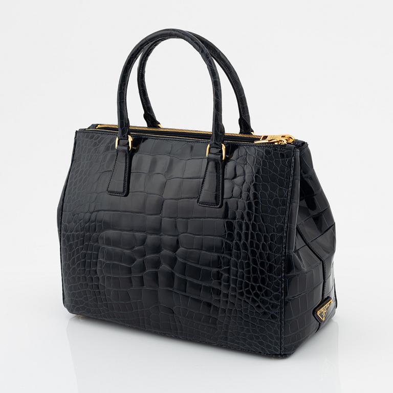 Prada, a crocodile bag, 2009.