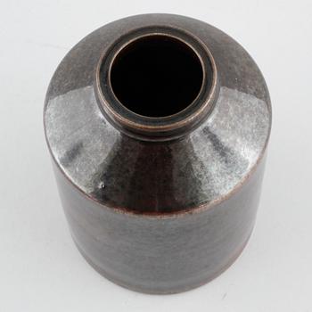 Unique stoneware vase by CARL-HARRY STÅLHANE, Rörstrand, signed and dated -61.