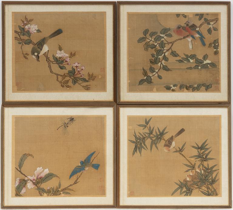 Lu Zhi, after, Birds. (4).