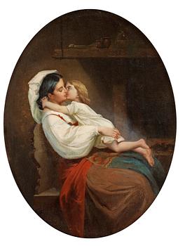 253. Ferdinand Fagerlin, Mor och barn.
