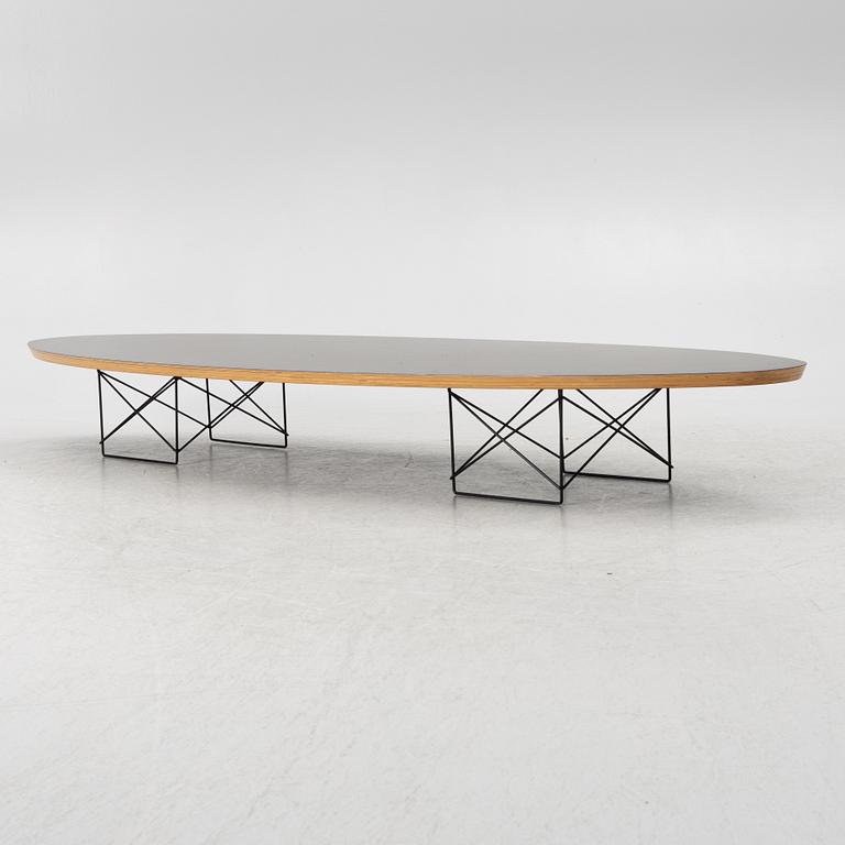 Charles & Ray Eames, a coffee table, 'Surf Board Table'.