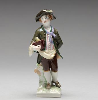 A Berlin figurine, late 19th/early 20th Century.