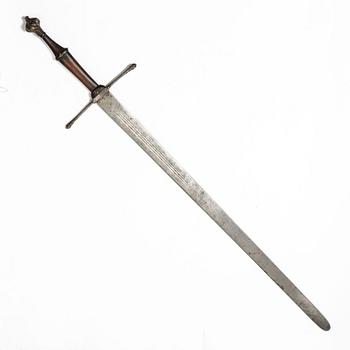 Tvåhandssvärd, 1800-tal med äldre delar.