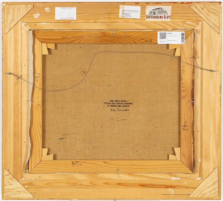 Birger Simonsson, oil on canvas, signed by the estate.