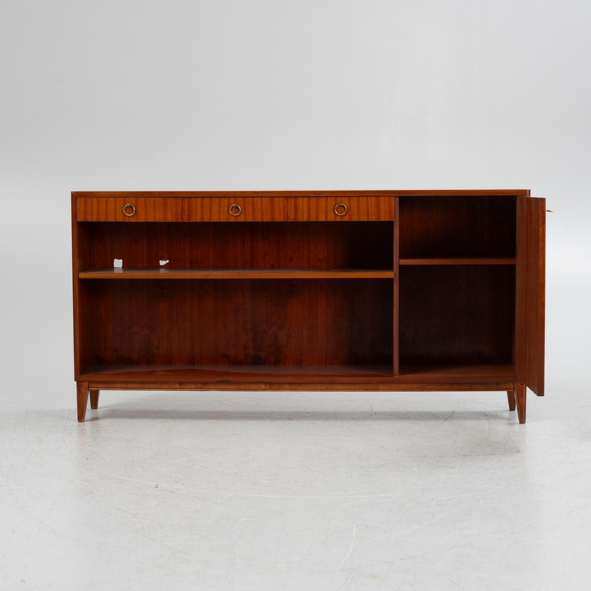 A Swedish Modern bookcase, 1940's/50's.