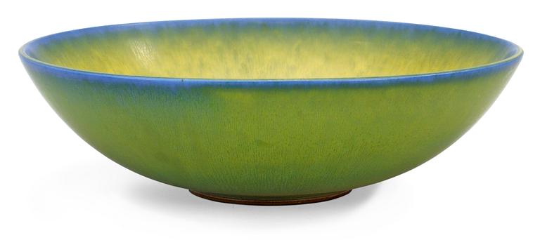 A Berndt Friberg stoneware bowl, Gustavsberg studio 1967.