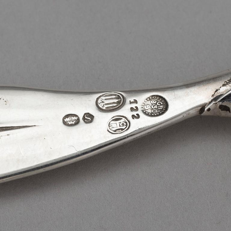 GEORG JENSEN, Brevkniv, silver, Köpenhamn, 1926. Tot vikt 25 gram.