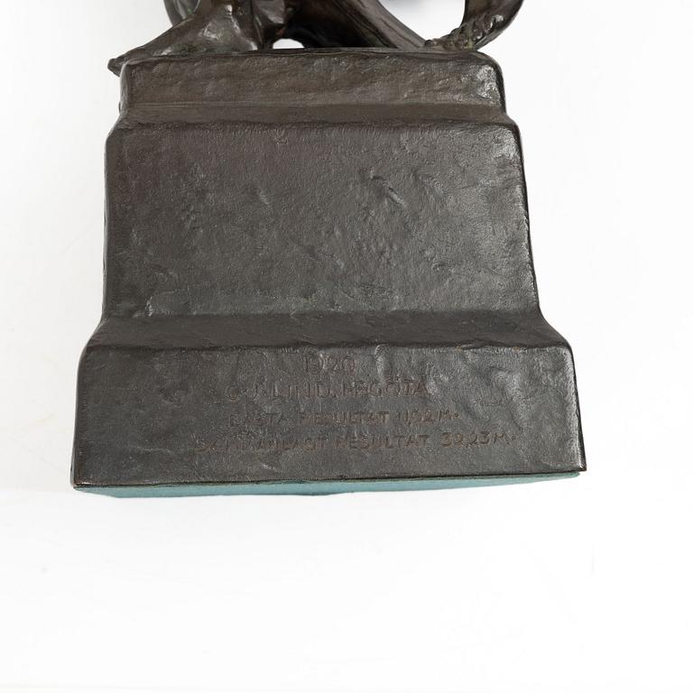 Alfred Ohlson, Athlete with Eagle.