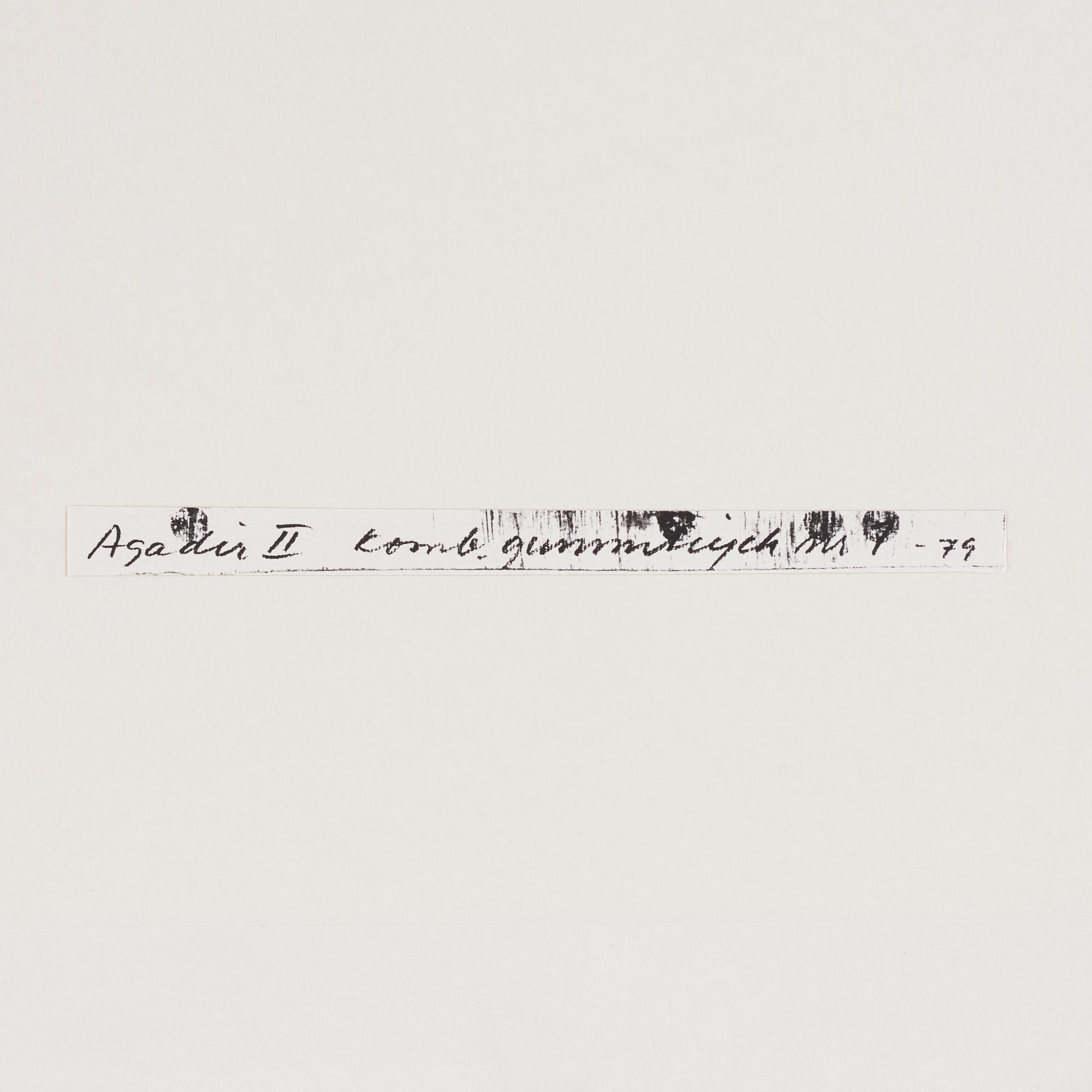 Lennart Olson, "Agadir II", 1979.