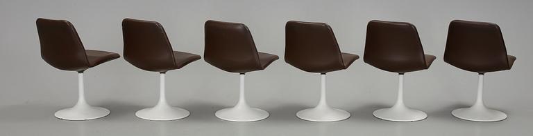 MATBORD OCH STOLAR, 6 ST. Bröderna Johansson, Markaryd 1960-tal.