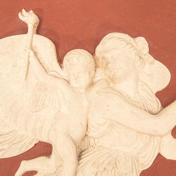 Bertel Thorvaldsen, efter reliefer ett par Upsala Ekeby 1900-talets första hälft.