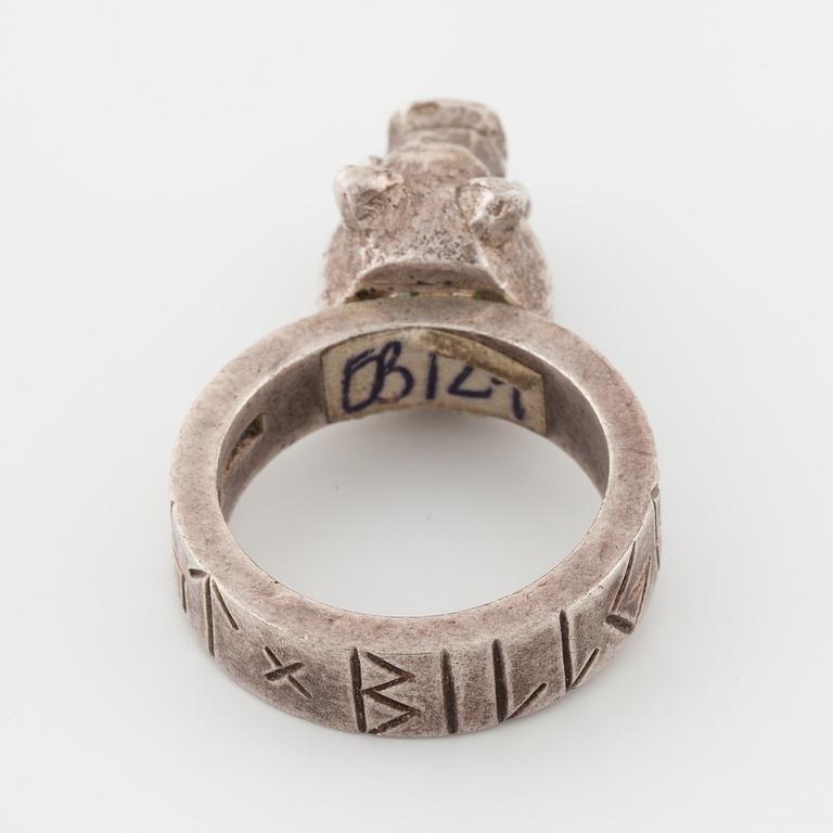ERNST BILLGREN, Stockholm, 2002, a ring.