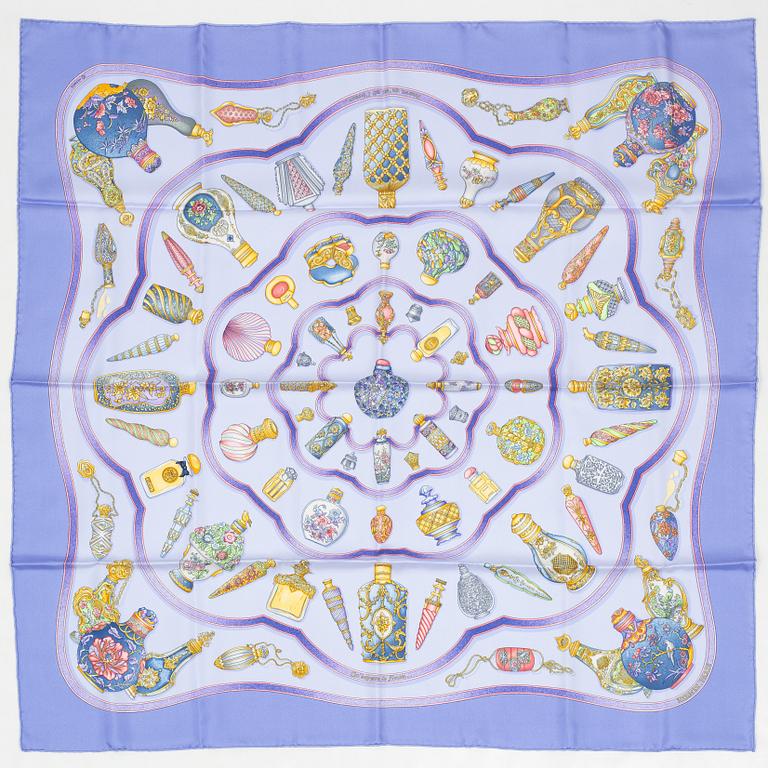 Hermès, scarf, "Qu'importe le flacon".