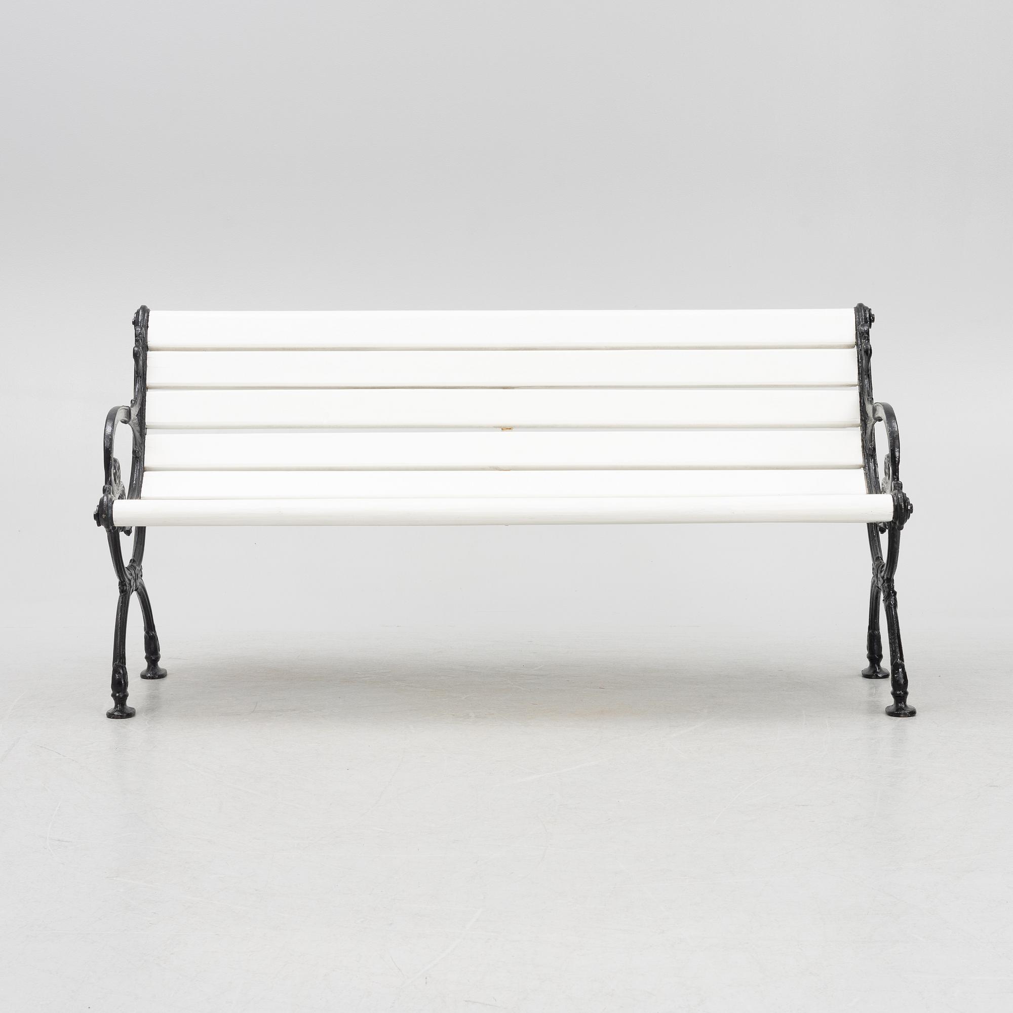 Trädgårdssoffa, 1900-tal.