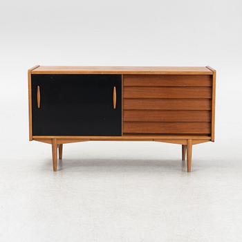 Nils Jonsson, a teak sideboard No 222, for Hugo Troeds, designed around the year 1955.
