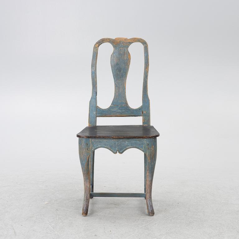 A 19th century  Folk Art chair.
