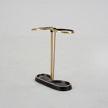 A mid 20th century brass umbrella stand Germany.
