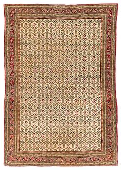 426. An antique Agra carpet Of Mughal 'Shrub' design, northern India, c. 270 x 180 cm.