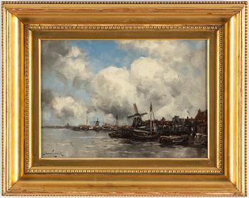 JAN VAN COUVER, olja på duk, signerad.