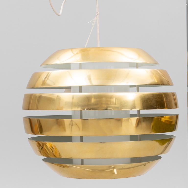 Carl Thore (Sigurd Lindkvist), ceiling lamp, "Le Monde", Granhaga Metallindustri, 1970s.
