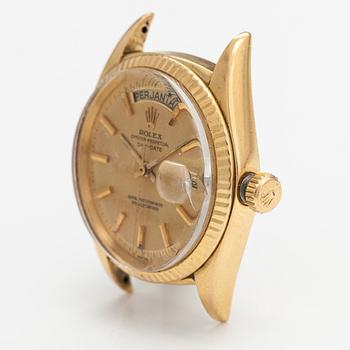 Rolex, Oyster-Perpetual, Day-Date, wristwatch, 35 mm.