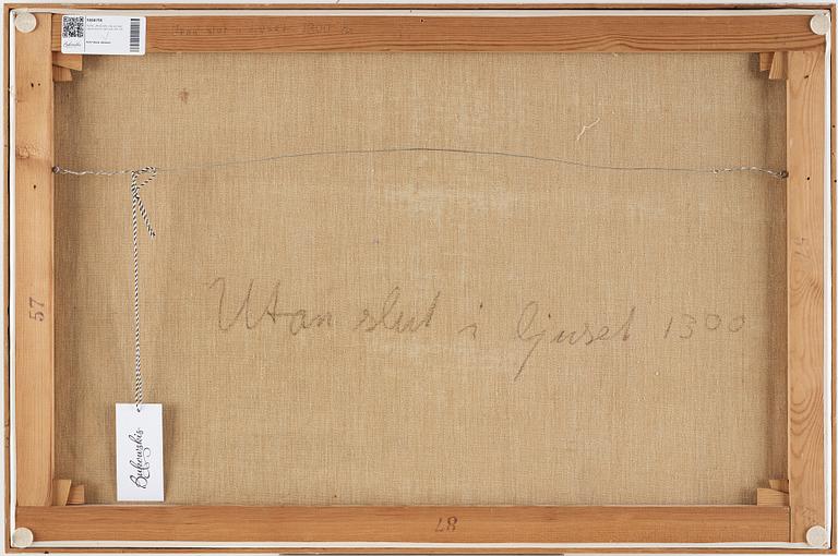 RUNE JANSSON, oil on canvas, signed and dated -60.