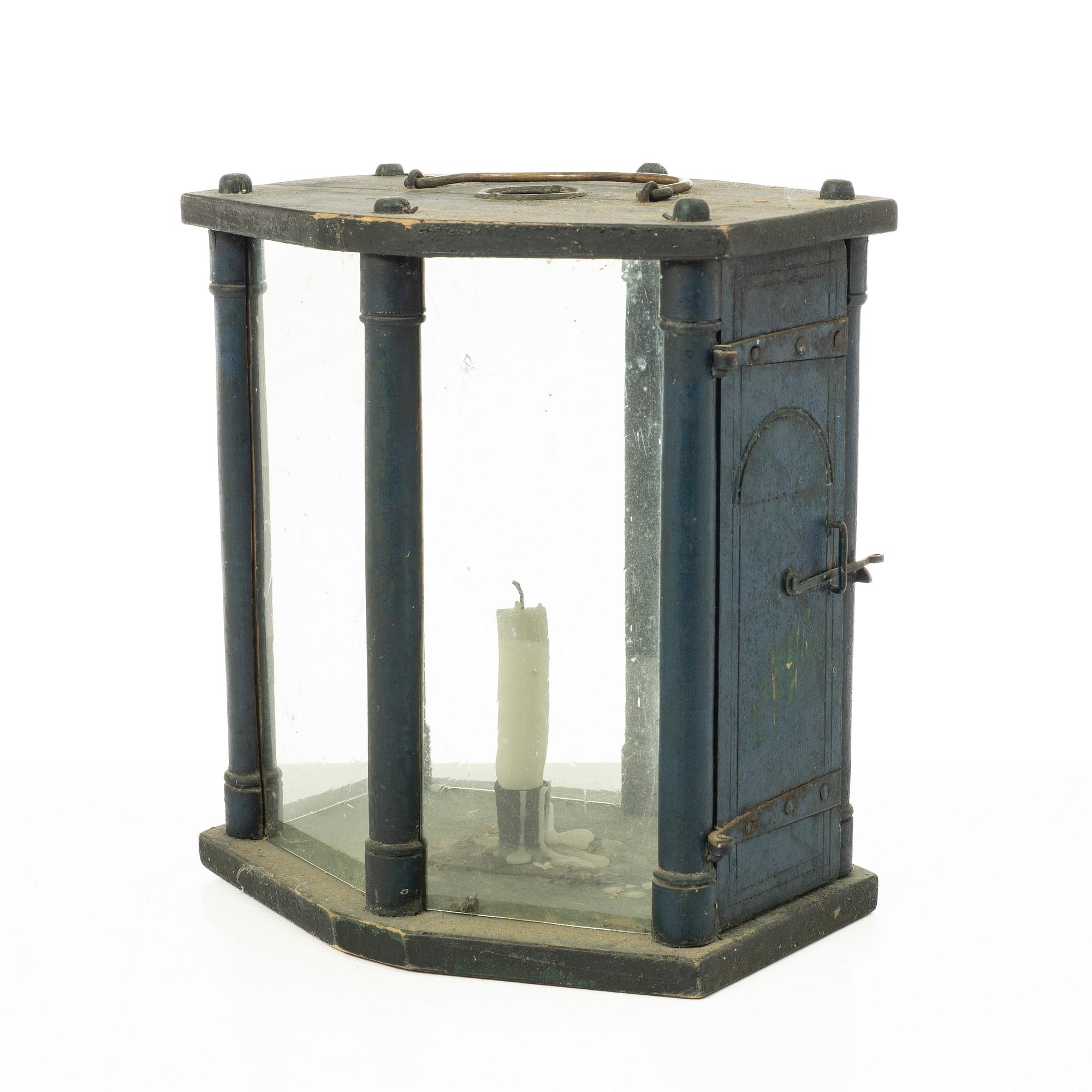 Lantern, folk art, 19th century.