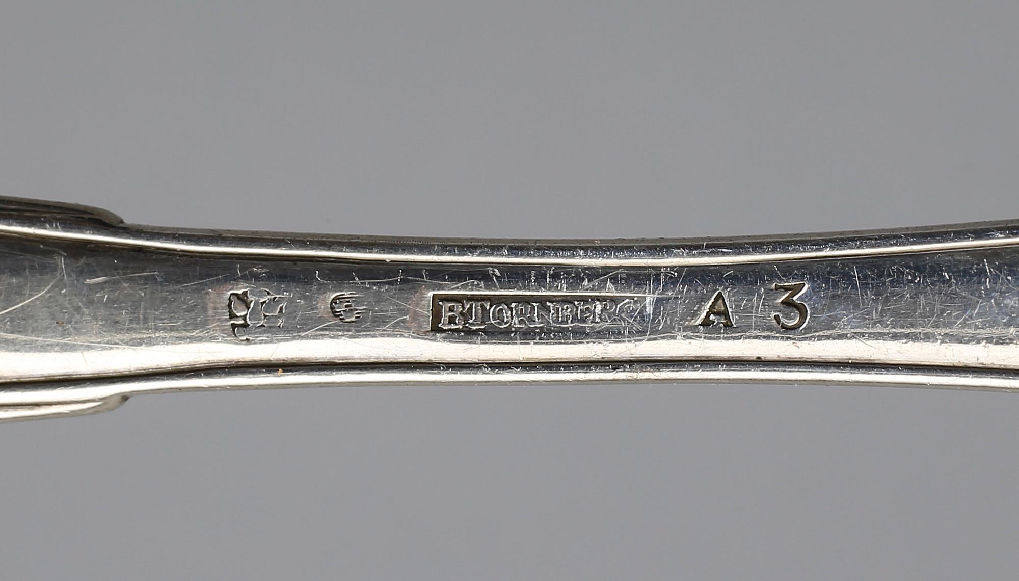 RAGUSKED, silver, Bengt Tornberg, Linköping, 1807. Vikt 150 g.