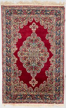 Rug, Kirman, approximately 137 x 218 cm.