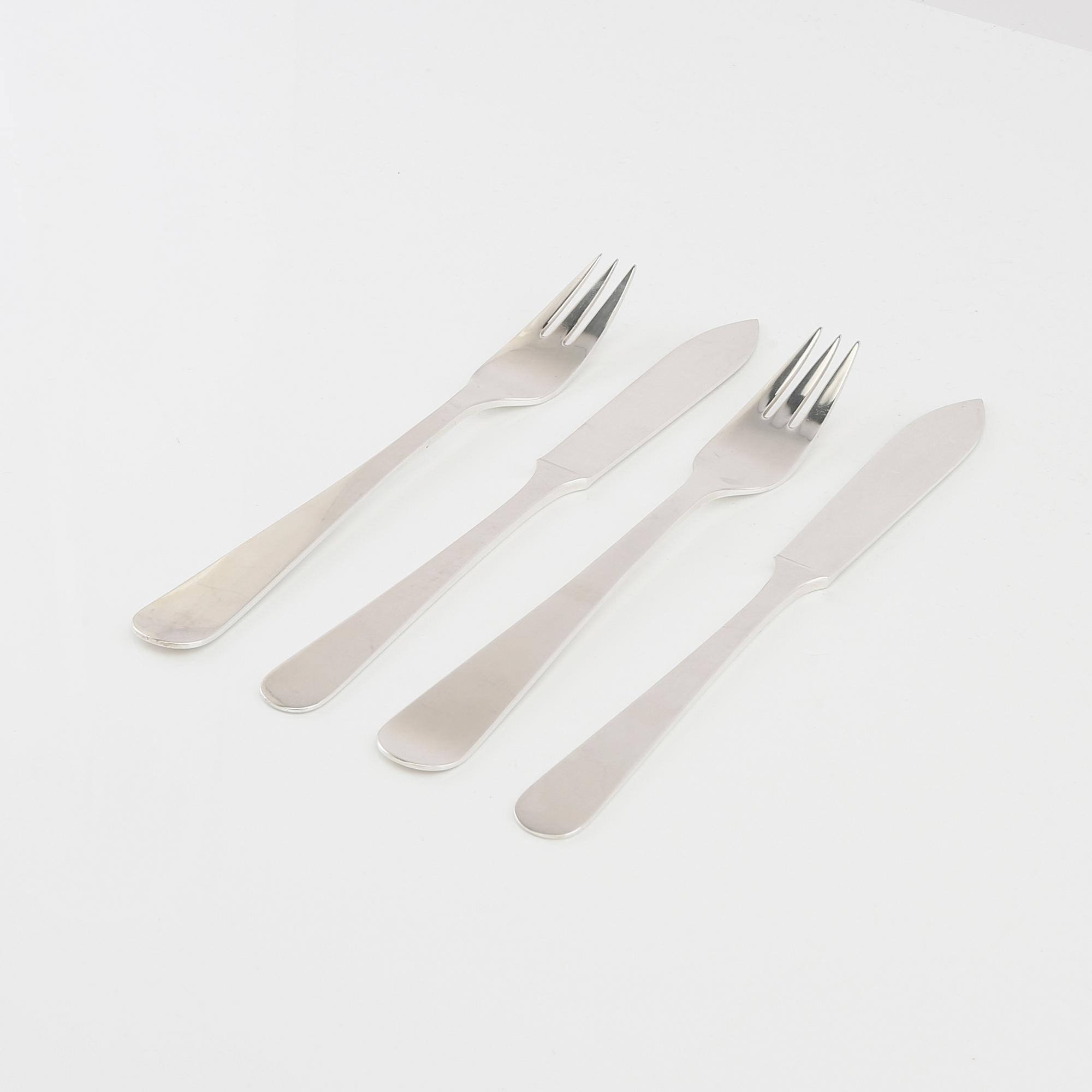 Wiwen Nilsson, bestick 24 dlr silver, Lund 1937 - 1971.