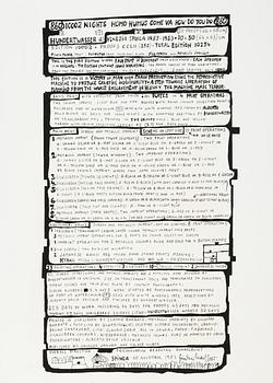 Friedensreich Hundertwasser, photo lithograph and silk screen with metal embossing, 1984. Signed and numbered 6354/10002.
