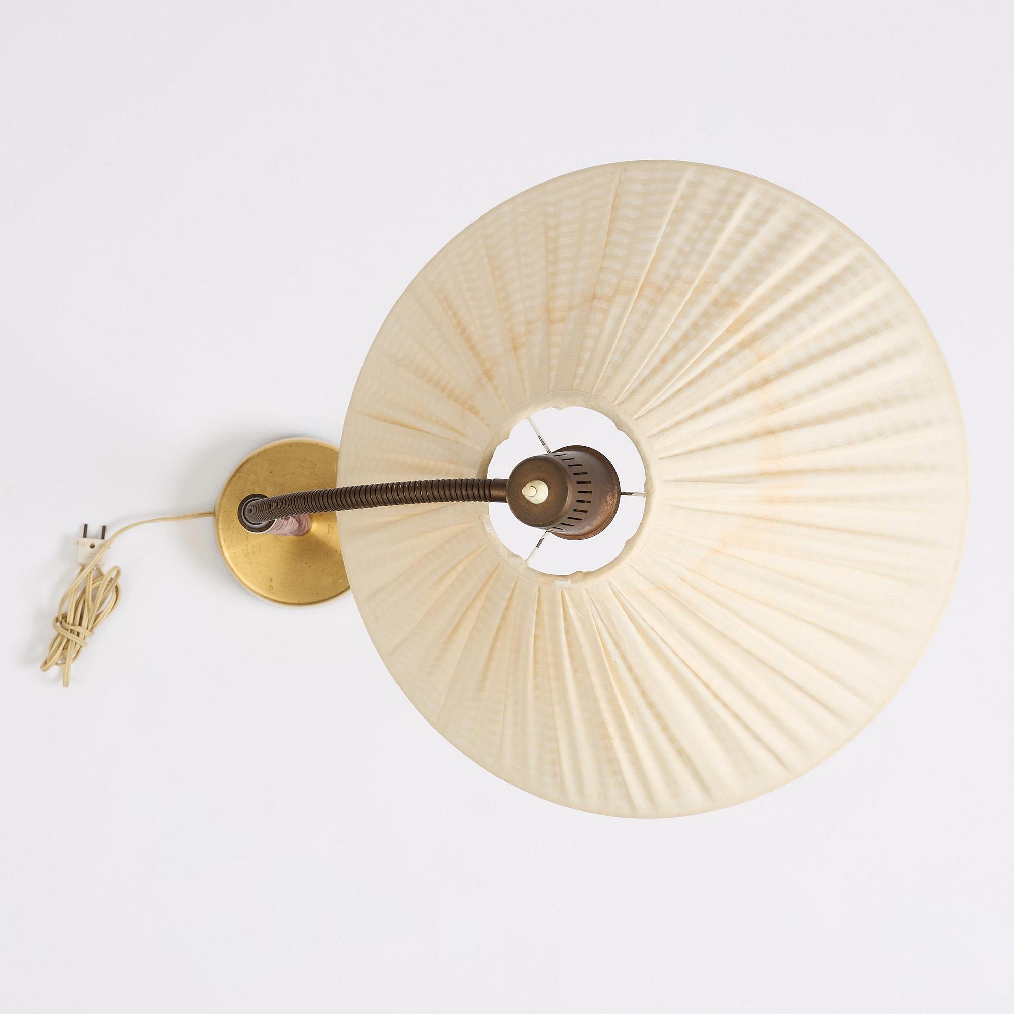 Hans Bergström, a floor lamp model 568, Ateljé Lyktan, Åhus, 1950s.