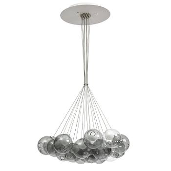 17. Omer Arbel, taklampa, "Cluster 28.19", Bocci, Italien, 2014.