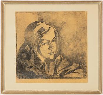 Maja Fjaestad, "Flickhuvud".