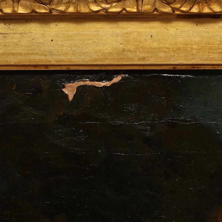 OKÄND KONSTNÄR, olja på duk, 1800-tal.