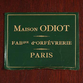 Odiot, Paris efter 1838. Bestickuppsättning, 299 delar, silver 950/1000.