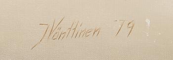 Jukka Vänttinen, oil on canvas, signed and dated -79.