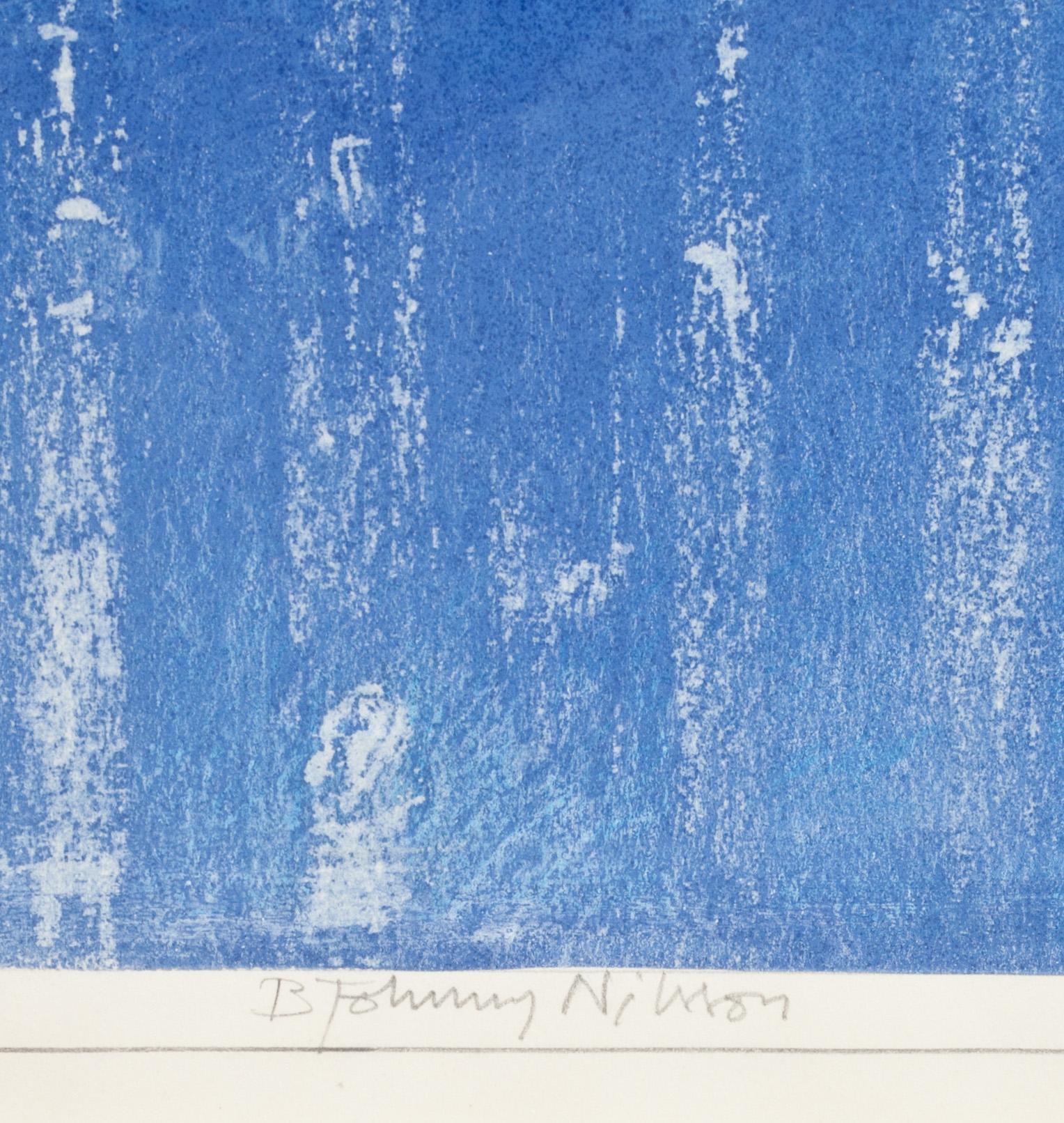 BERT JOHNNY NILSSON, blandteknik, signerad.