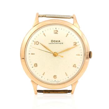 HERRARMBANDSUR, guld, Doxa, Antimagnetique, sannolikt runt 1900-talets mitt. Tot ca 28 gram.