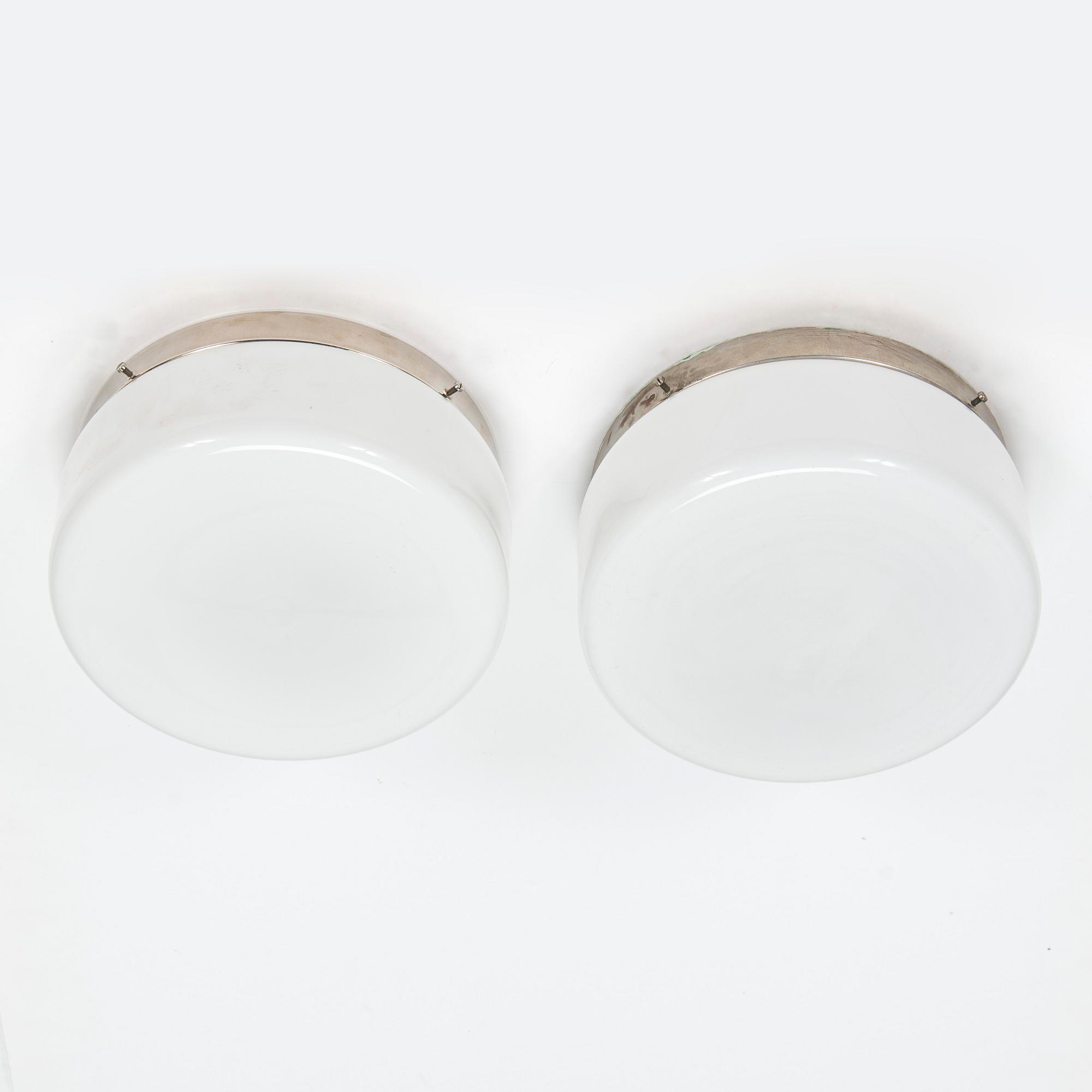 Paavo Tynell, taklampor, 2 st, modell 2016, Taito, 1930-tal.